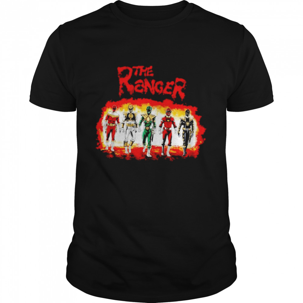 Power Rangers the ranger shirts