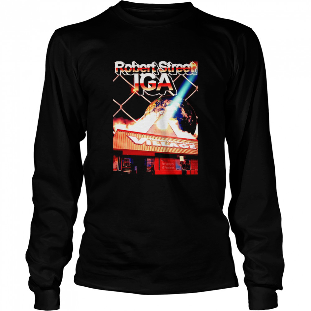 Robert Street IGA  Long Sleeved T-shirt