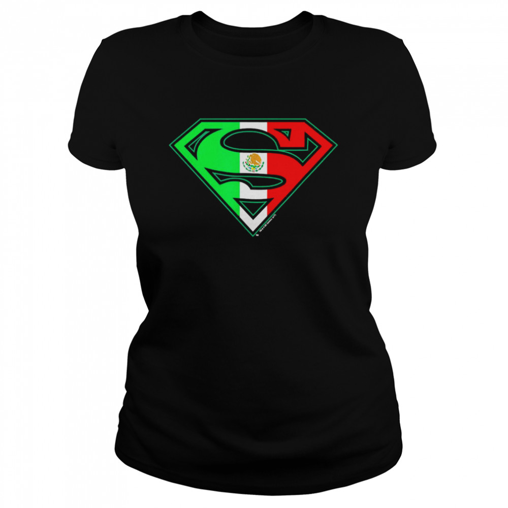 Superman Mexican Shield  Classic Women's T-shirt