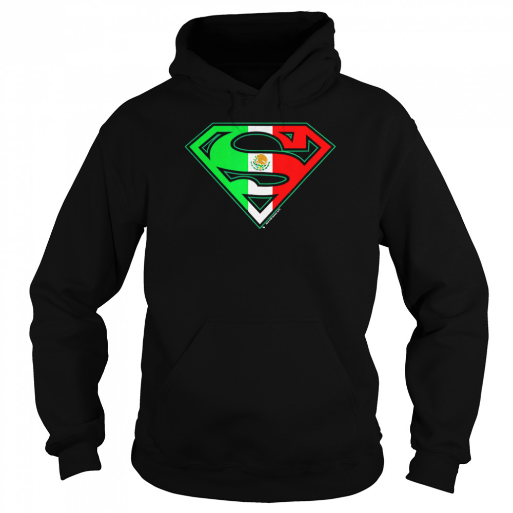 Superman Mexican Shield  Unisex Hoodie