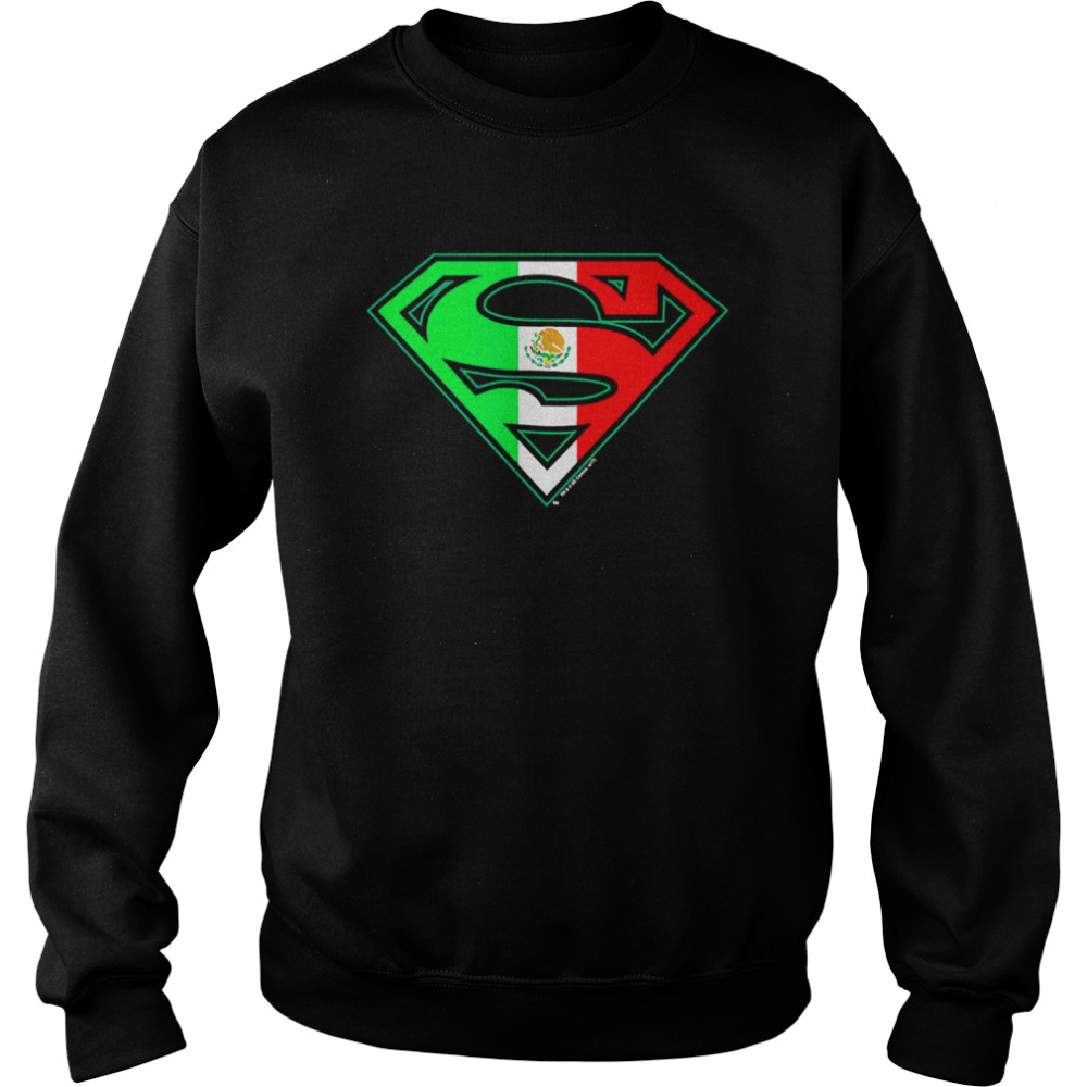 Superman Mexican Shield  Unisex Sweatshirt