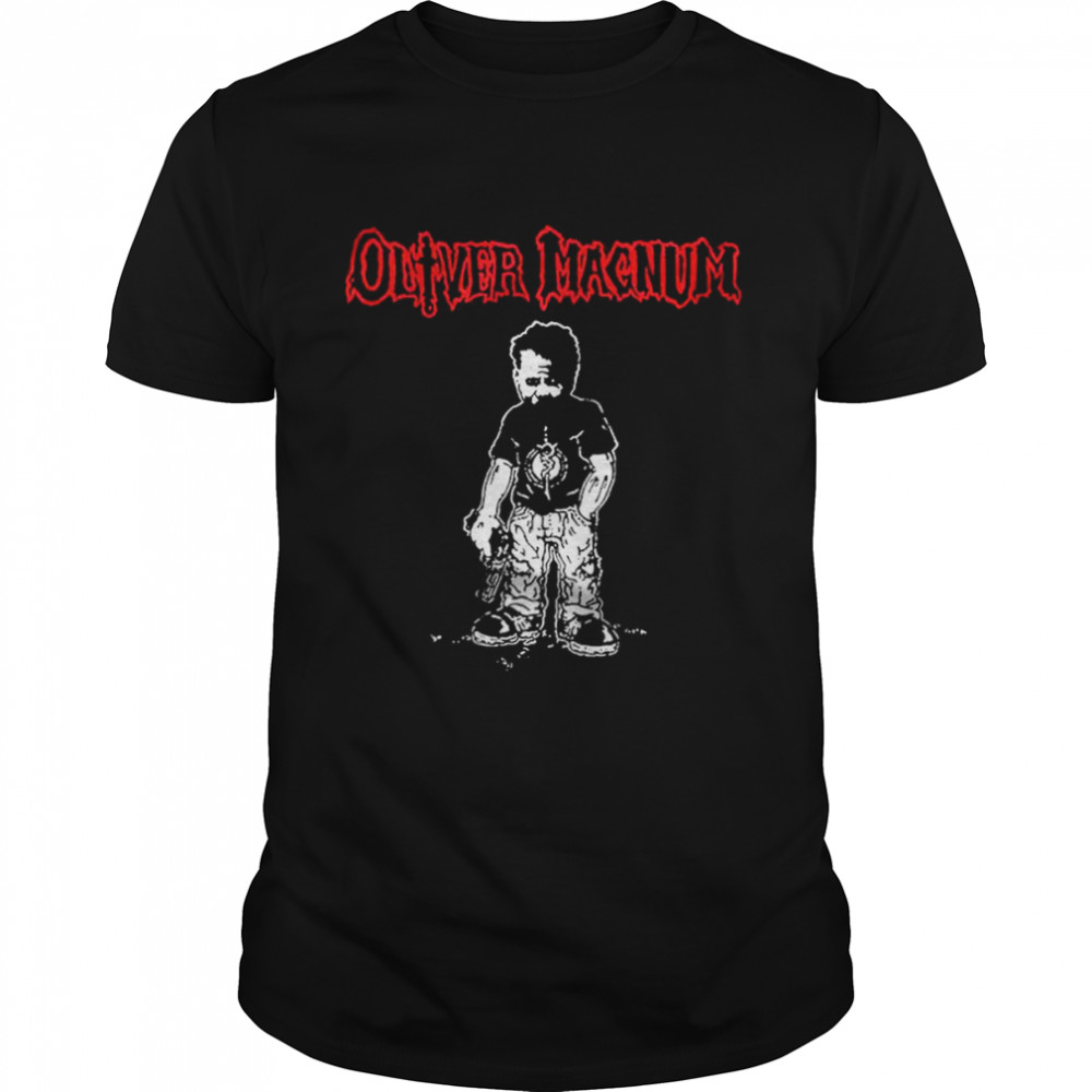 Oliver Magnum 1989 album cover T-shirts