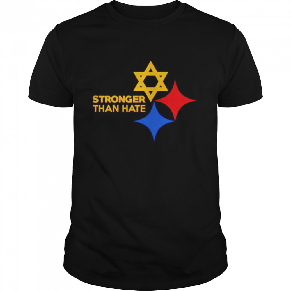 Pittsburgh Steelers stronger than hate shirt Classic Men's T-shirt
