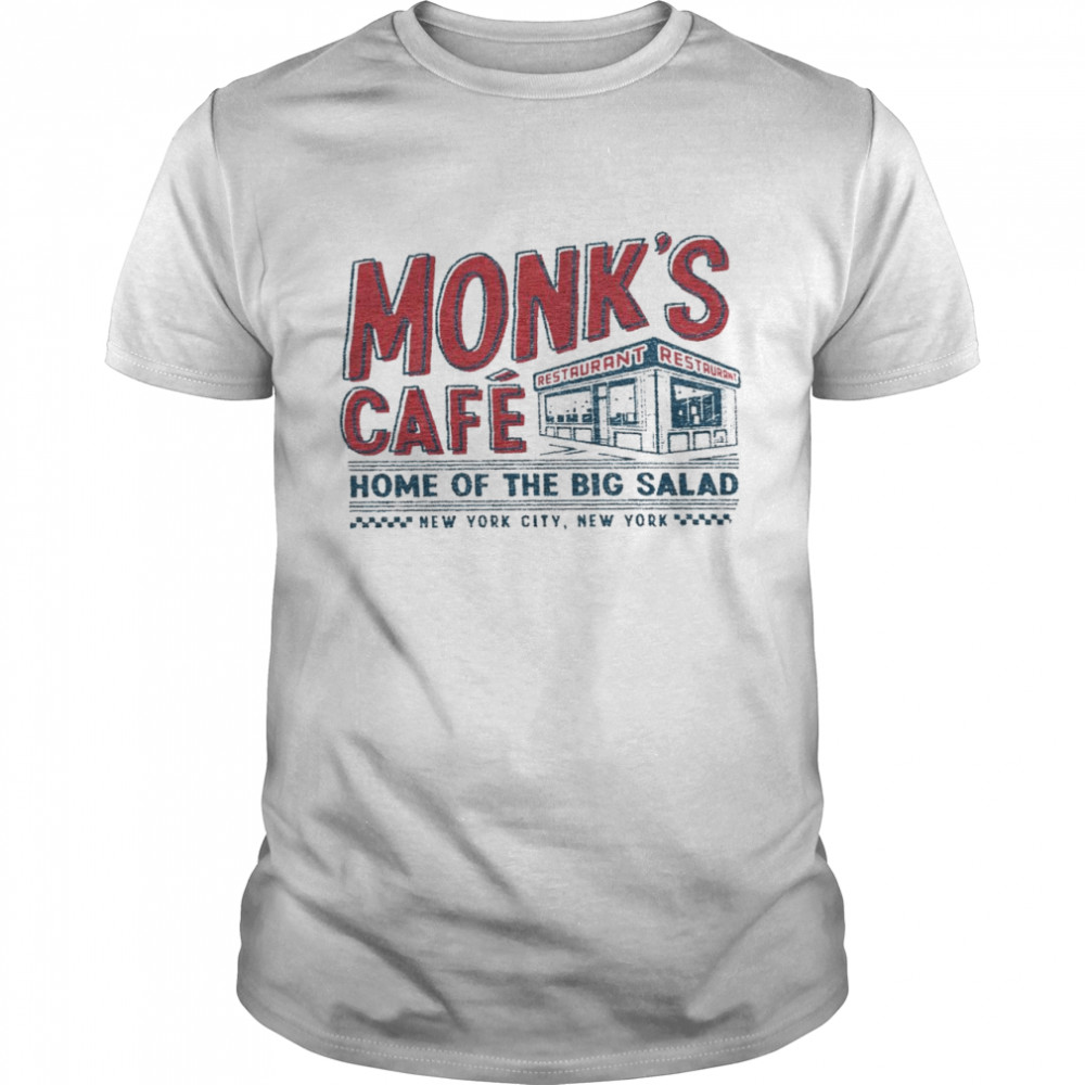 Monks’s cafe home of the big salad New york city new york shirts