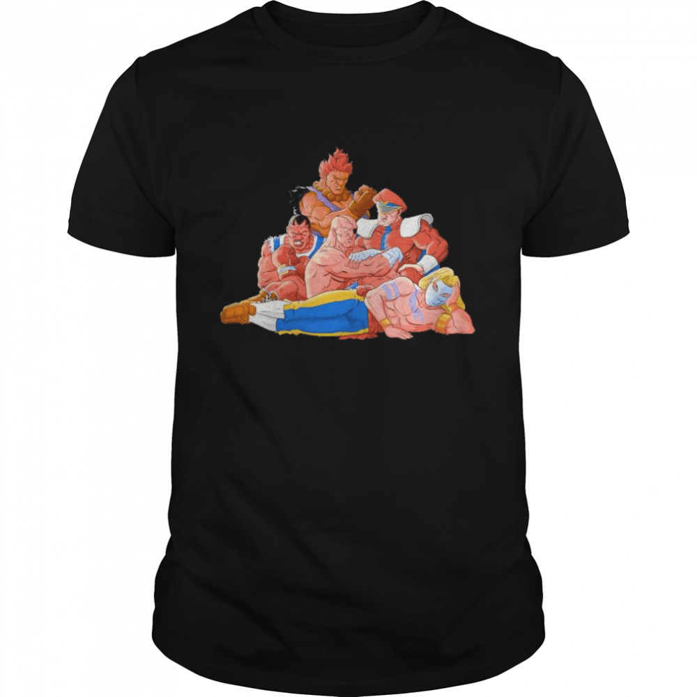 Street Fighter evil fighters club shirts