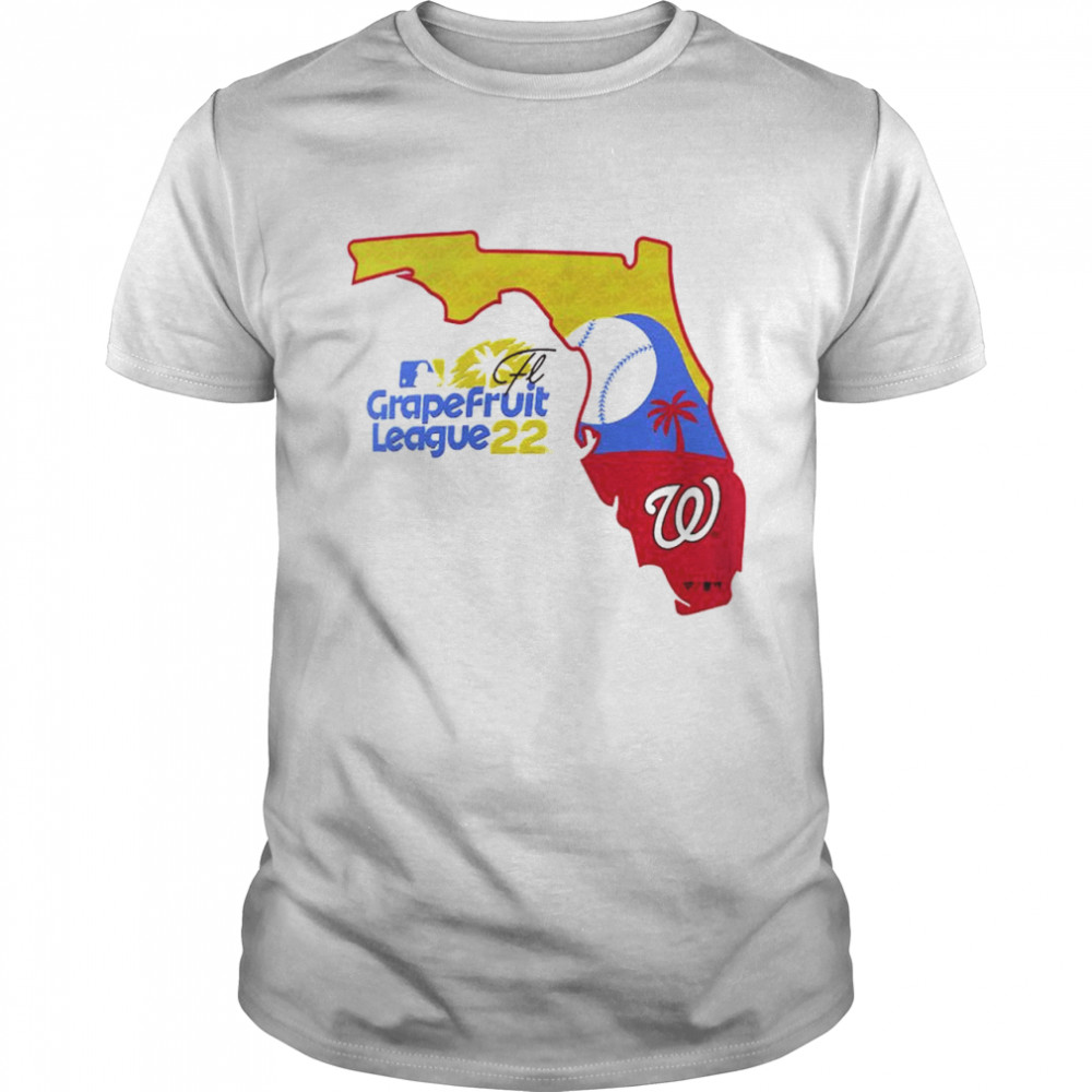 Washington Nationals 2022 MLB Spring Training Grapefruit League shirts