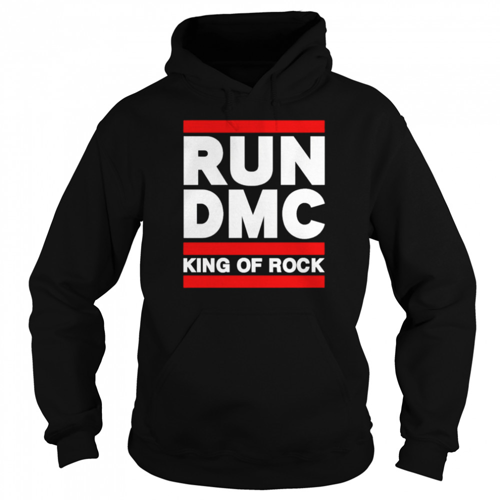 Run DMC King Of Rock shirt Unisex Hoodie
