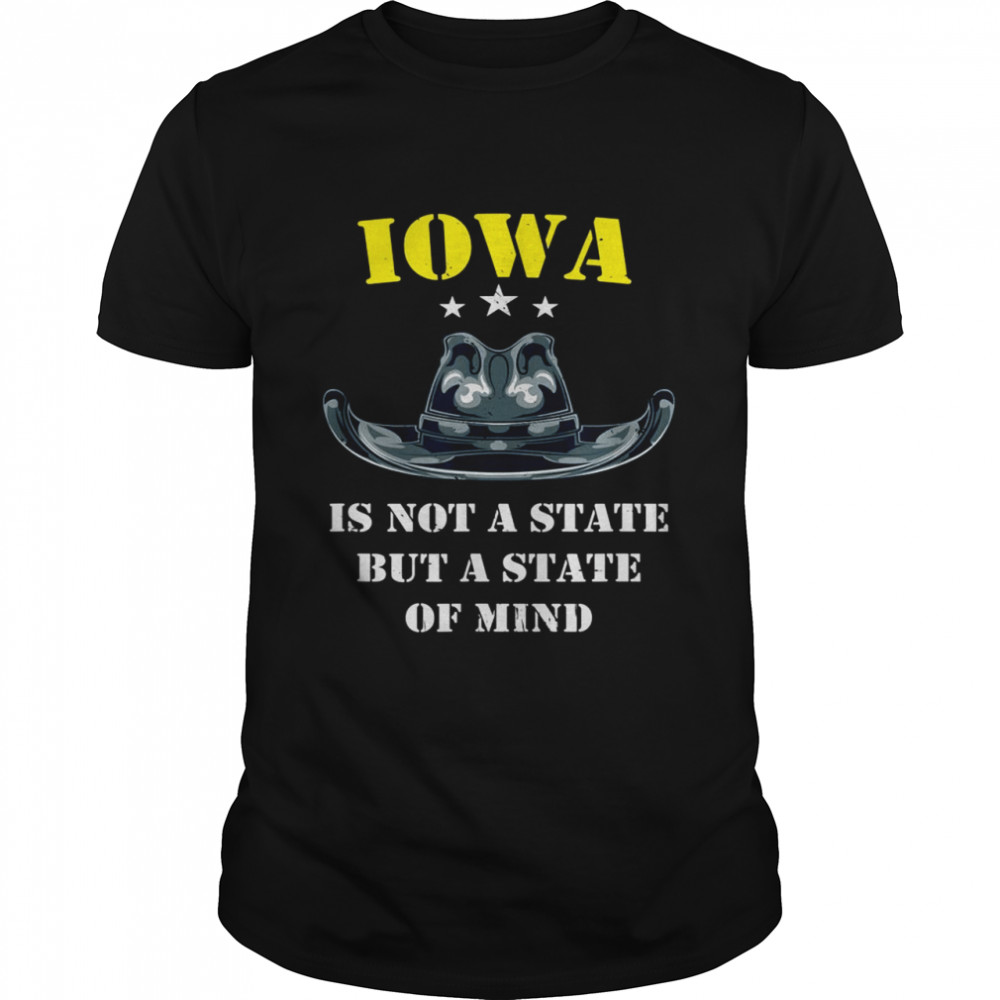 Iowa Cowboy Rodeo Horses, Iowa State Of Mind Cowboy Shirts