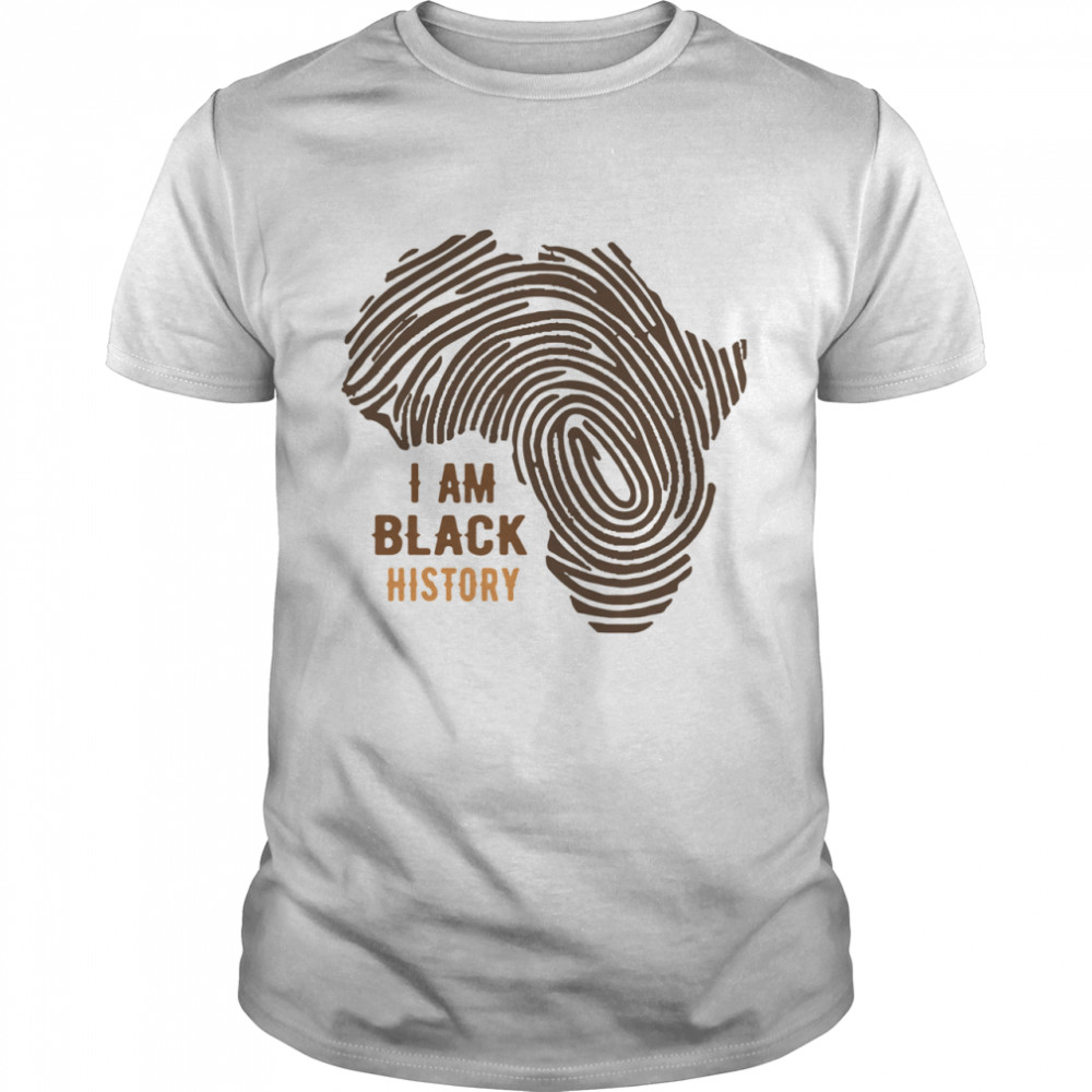 I am black history shirt
