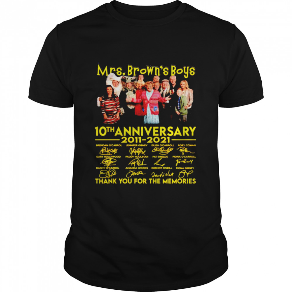 Mrs Brown’s Boys 10th anniversary 2011 2021 shirt Classic Men's T-shirt