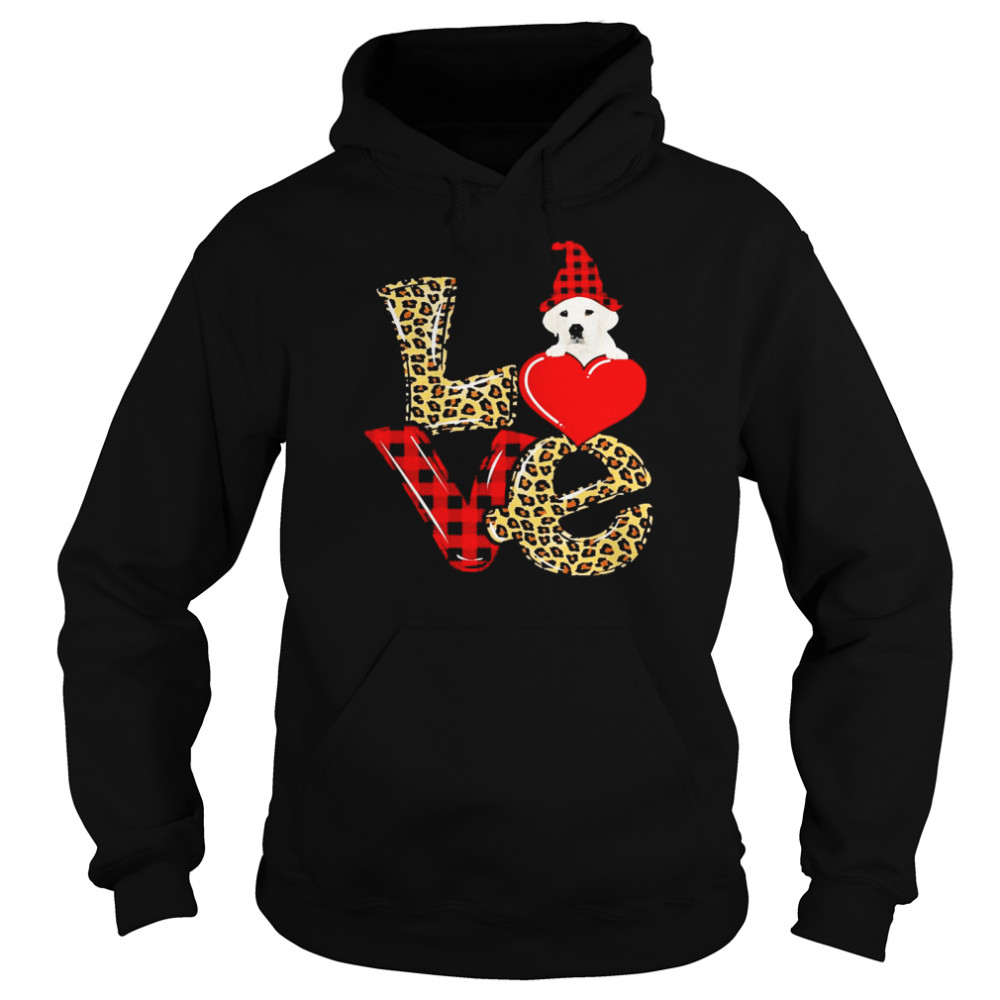 Sweet Love White Labrador Unisex Hoodie
