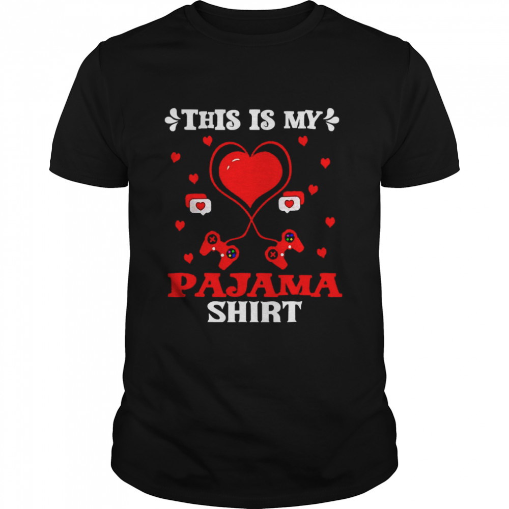 Video Games Valentines Day Gamer Boy Vintage Shirts