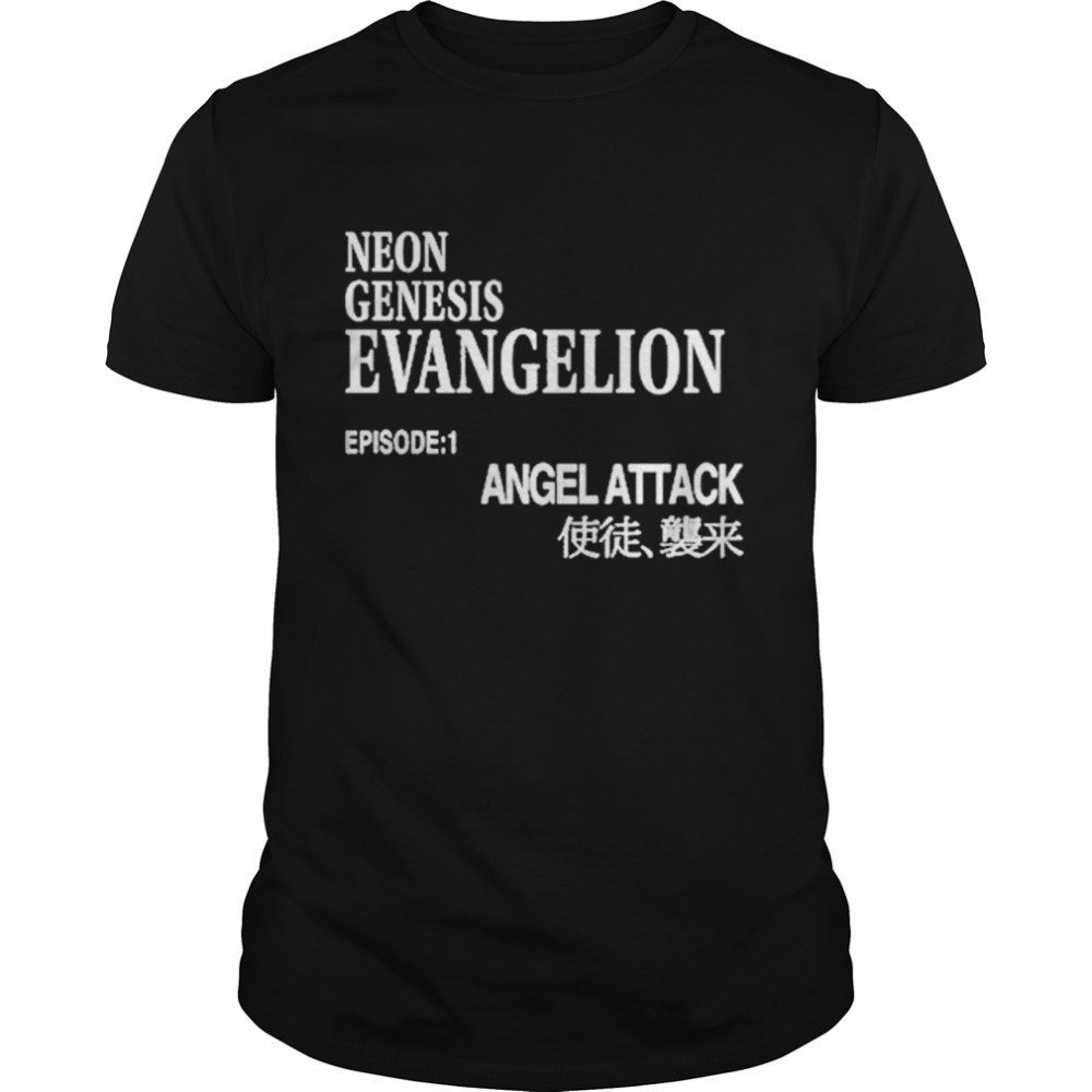 Neon Genesis Evangelion Episode 1 Angel Attack shirt Classic Men's T-shirt