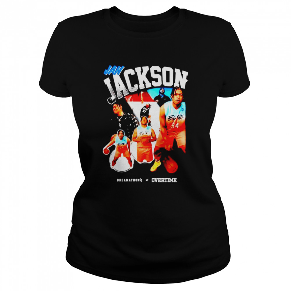 dreamathon Overtime Jah Wearing Jah Jackson shirt Classic Women's T-shirt