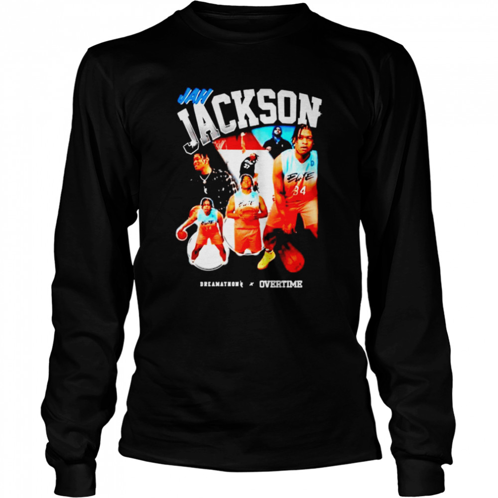 dreamathon Overtime Jah Wearing Jah Jackson shirt Long Sleeved T-shirt