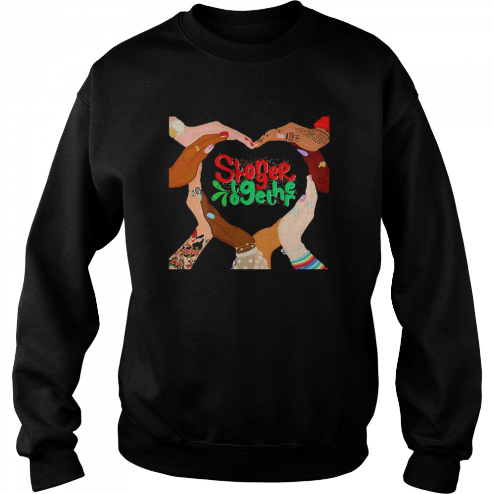 Stronger Together Feminist Girls Power Empowered Unisex Sweatshirt