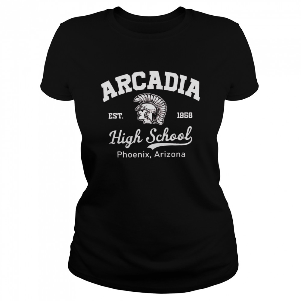 Arcadia Est 1958 High School Phoenix Arizona  Classic Women's T-shirt