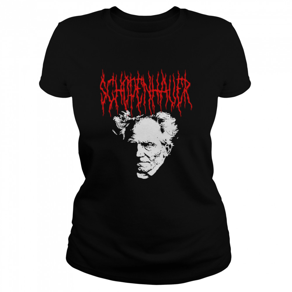 Arthur Schopenhauer T- Classic Women's T-shirt