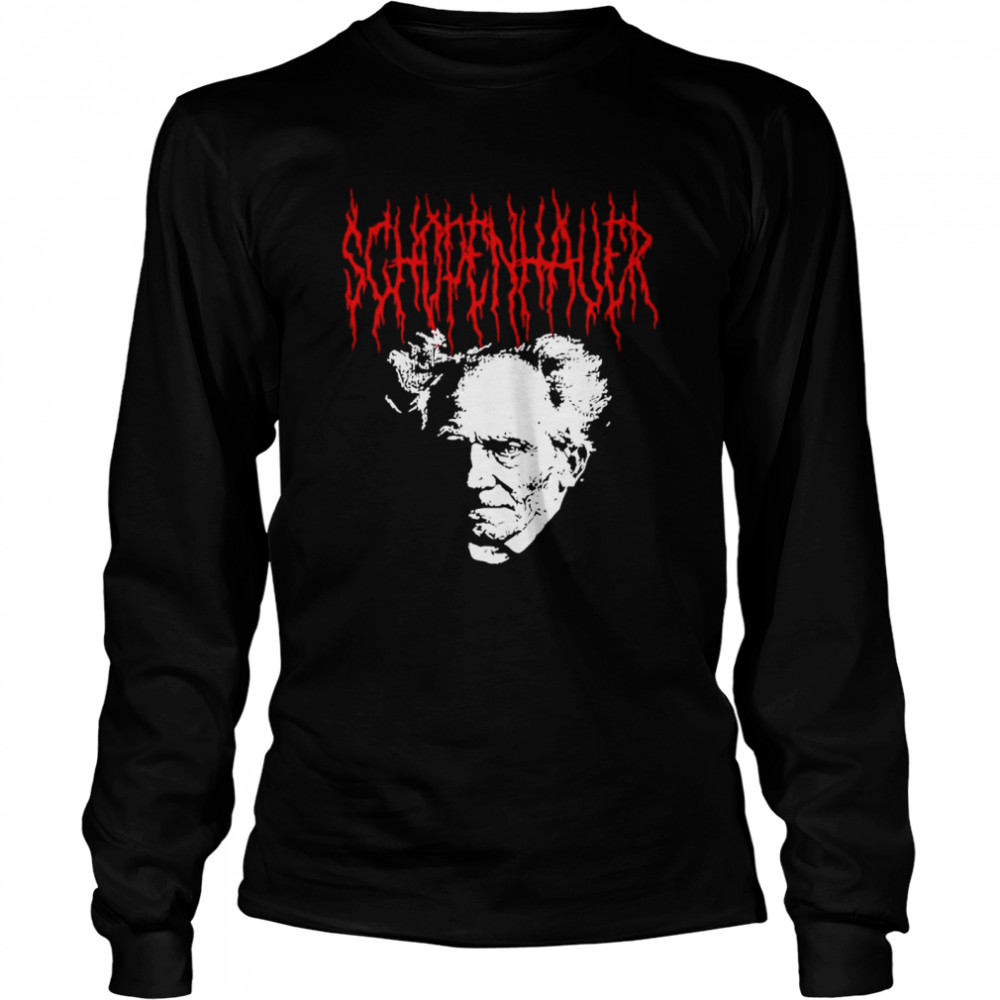 Arthur Schopenhauer T- Long Sleeved T-shirt