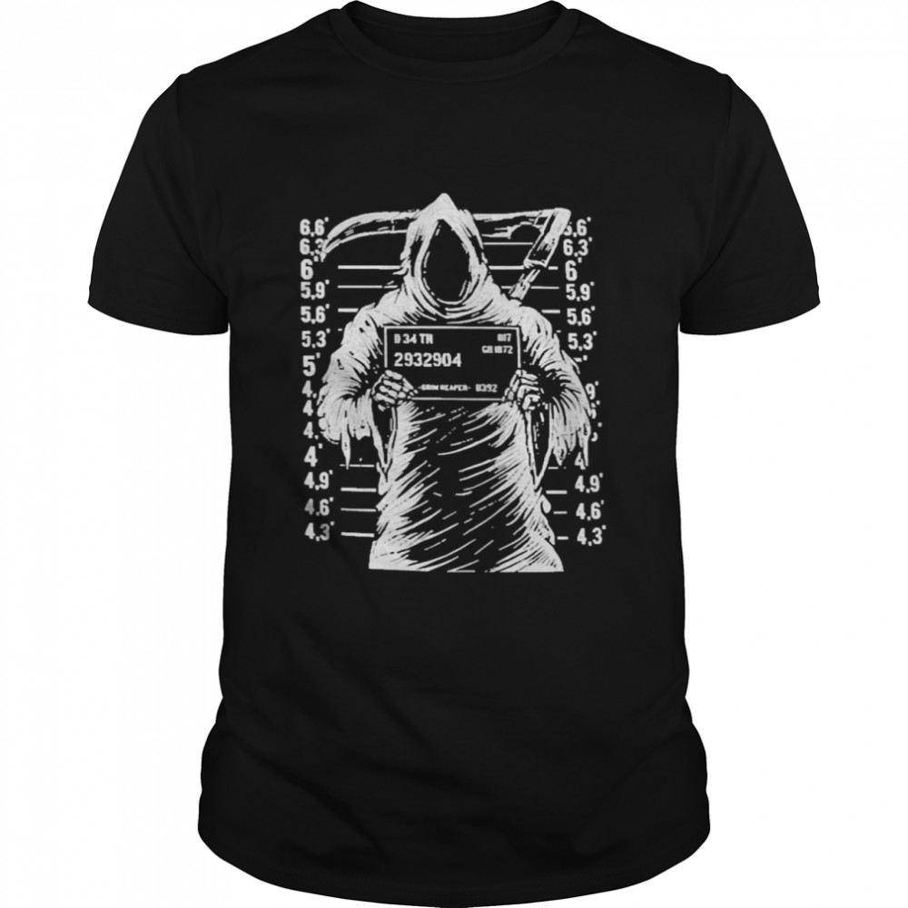 grim Reaper Wanted  Classic Men's T-shirt