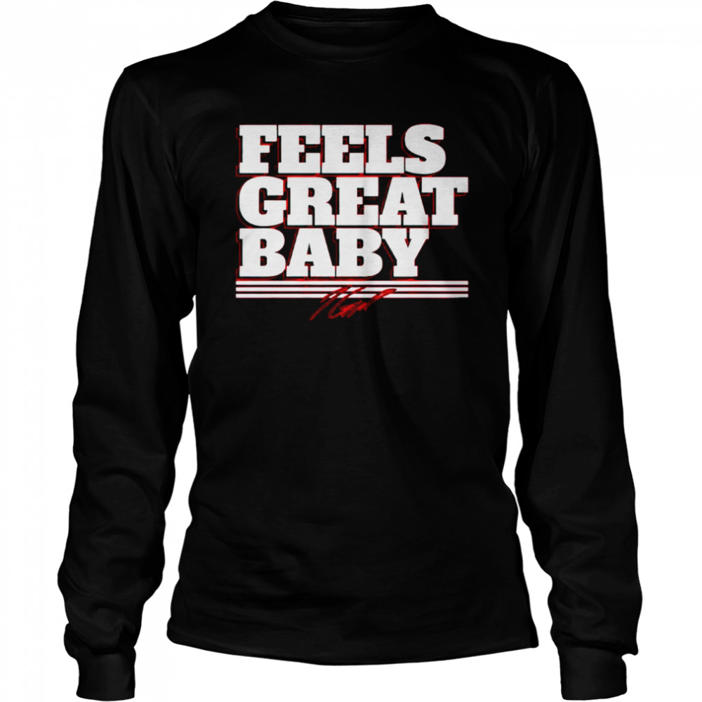 Jimmy Garoppolo Feels Great Baby Signatures Long Sleeved T-shirt