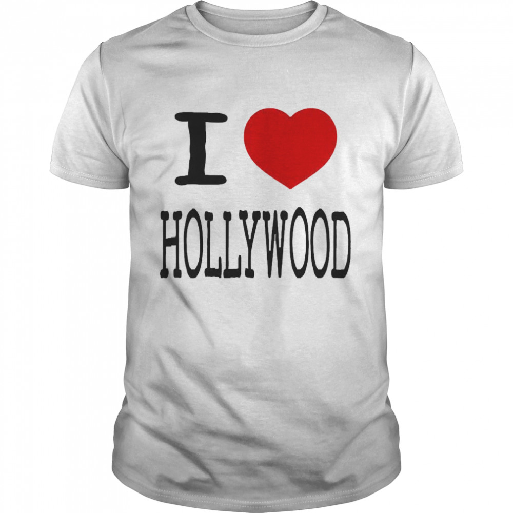 Scott Gairdner I Love Hollywood Shirts