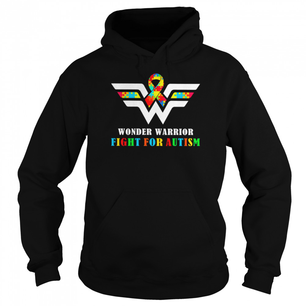 Wonder Warrior Fight For Autism Unisex Hoodie