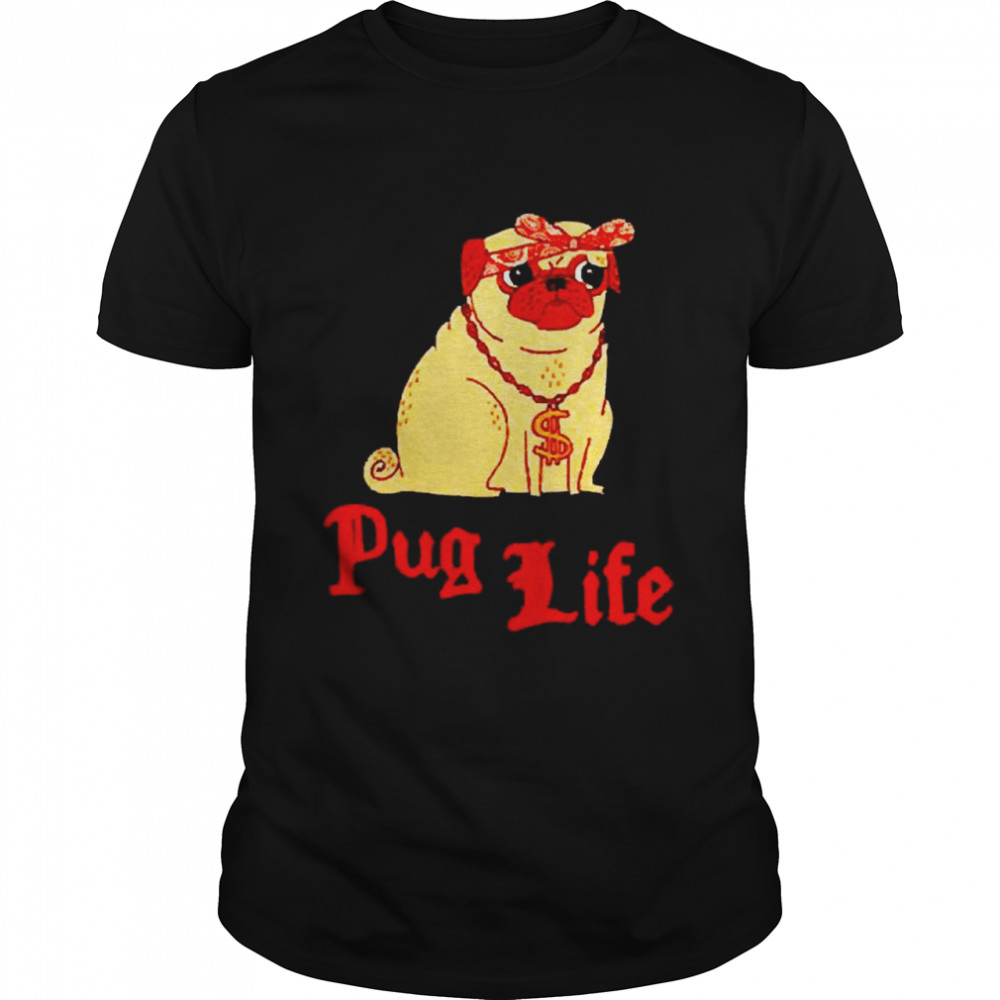 FUNNY "PUG LIFE" HOODIE NEW FUNNY "PUG LIFE" HOODIE NEW