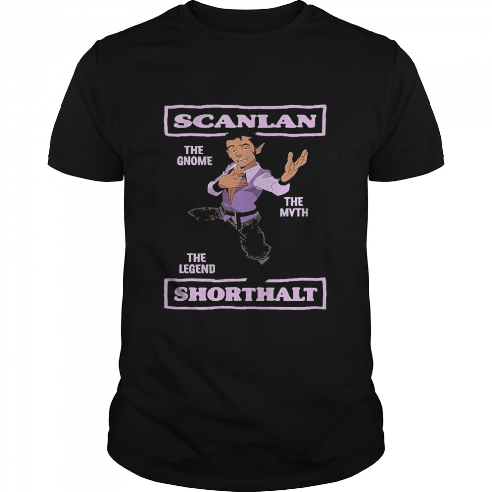 The Legend Of Vox Machina Scanlan Shorthalt Shirt