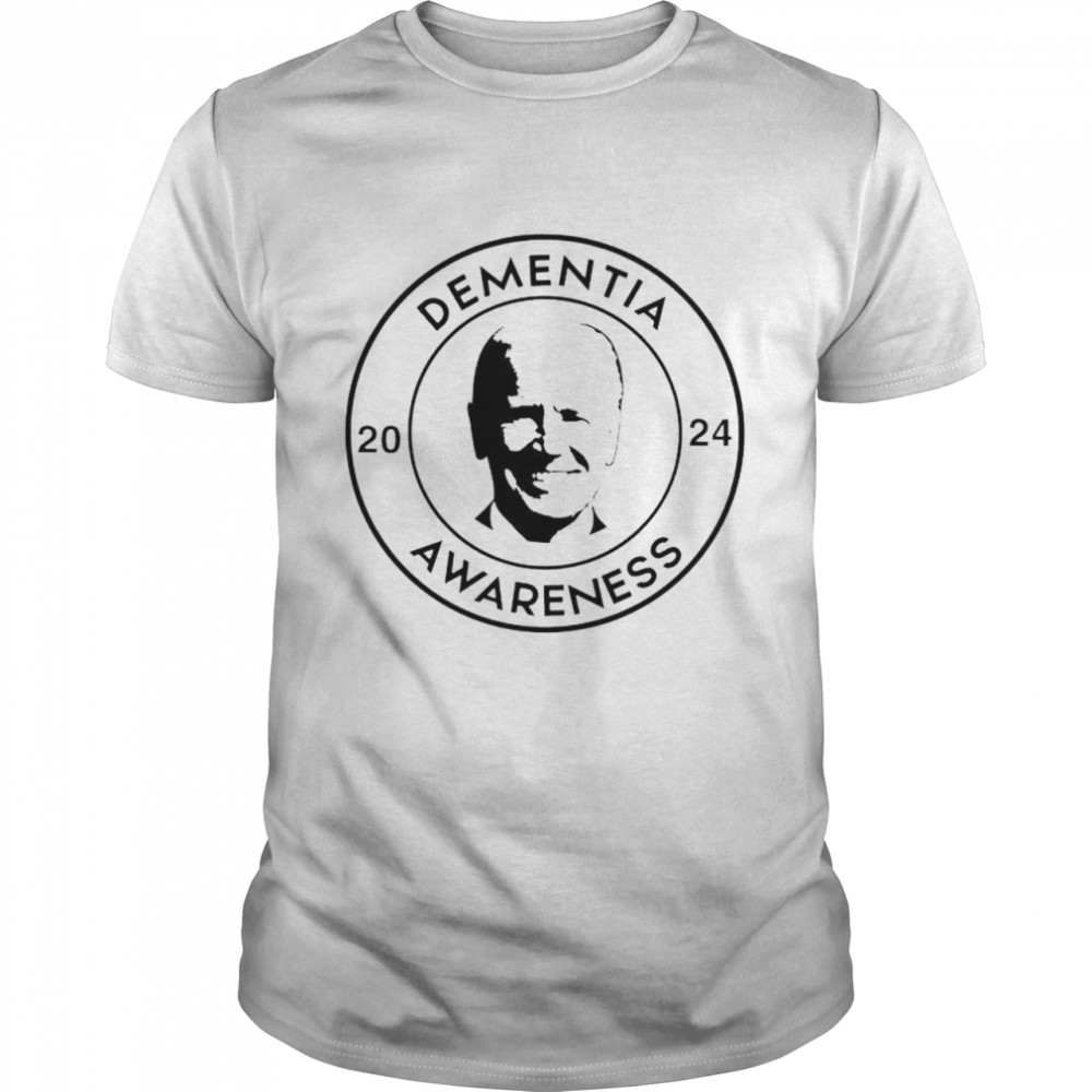 Biden dementia awareness 2024 shirt Classic Men's T-shirt