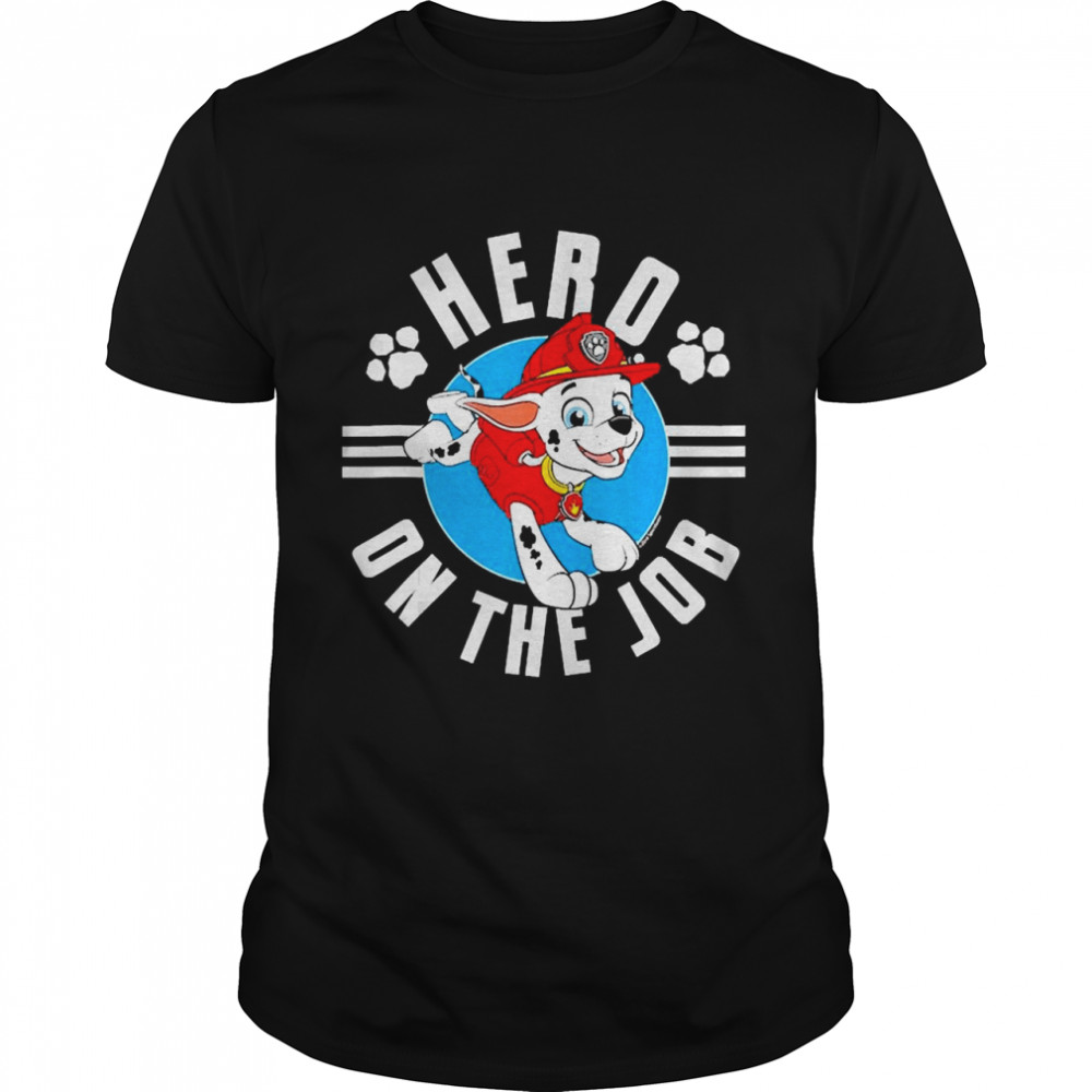 Paw Patrol Marshall Hero On The Job Shirts