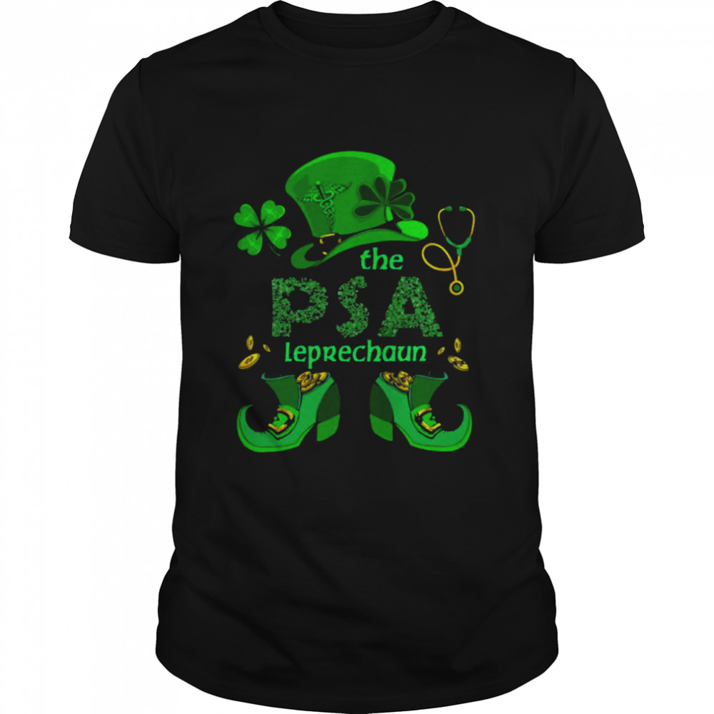 The Nurse PSA Leprechaun St Patricks’s Day Shirts