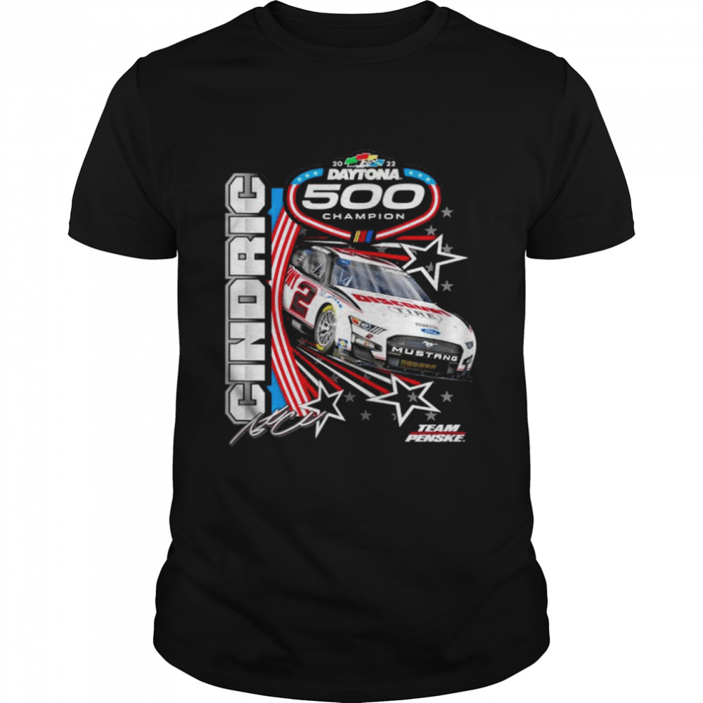 Austin Cindric Team Penske 2022 Daytona 500 Champion T-shirt