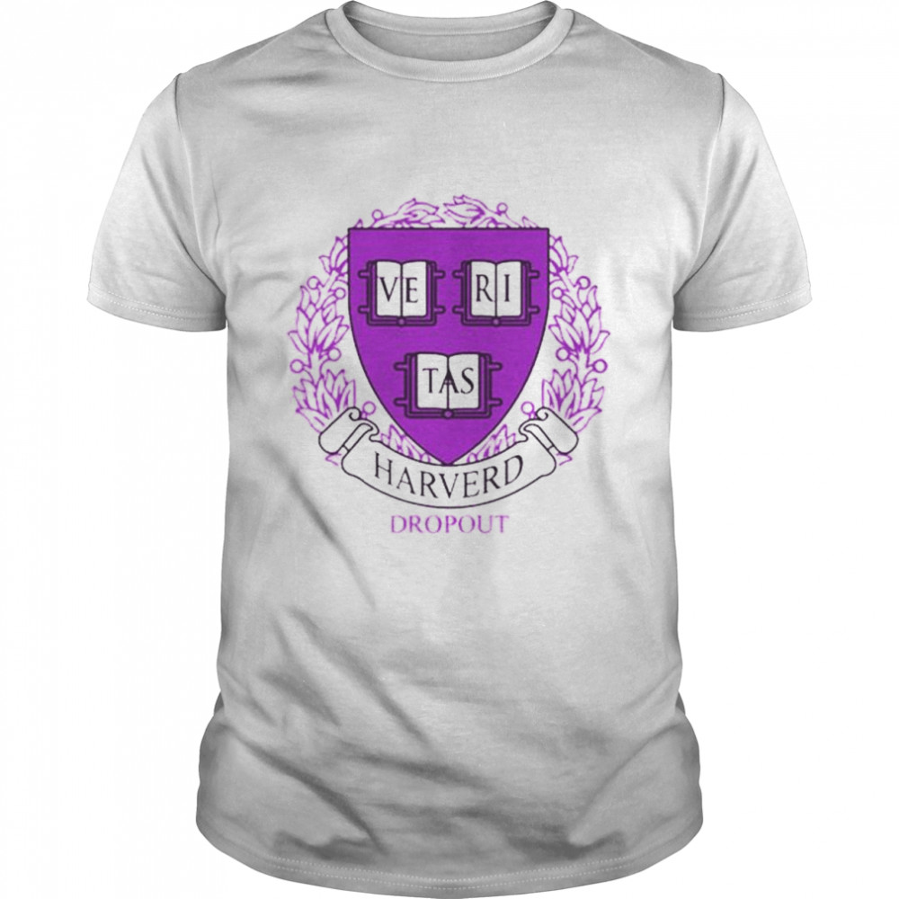 Harvard Dropout Logo shirts
