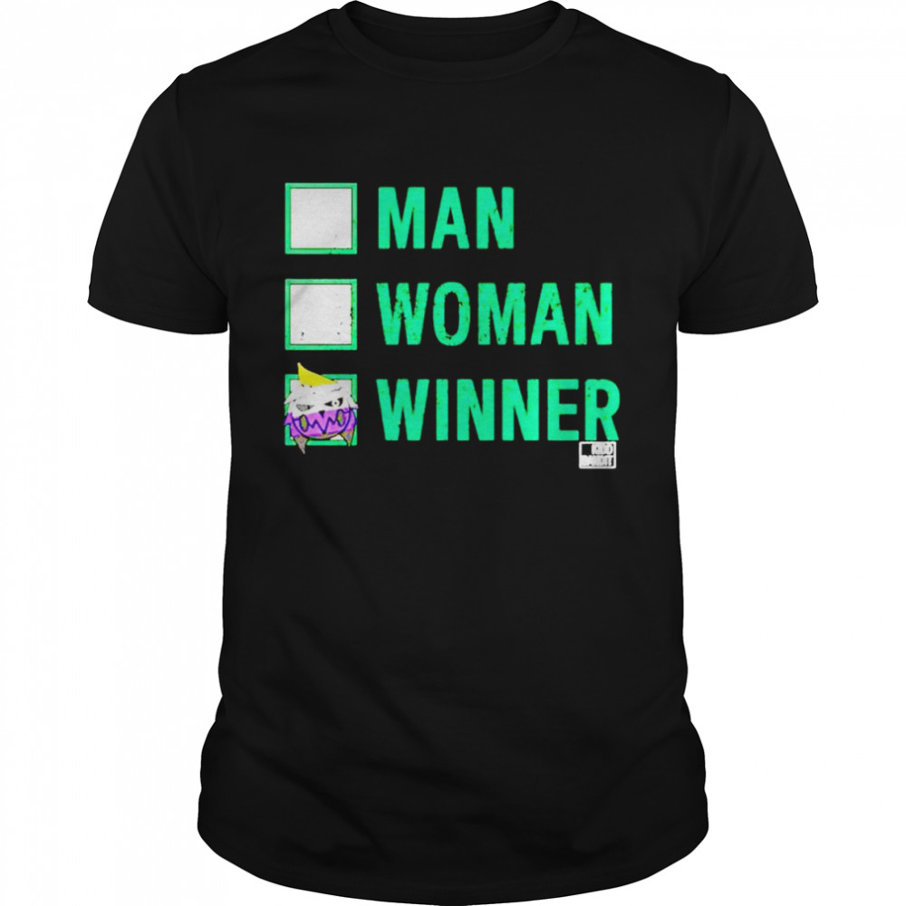 Kido Bandit man woman winner shirts