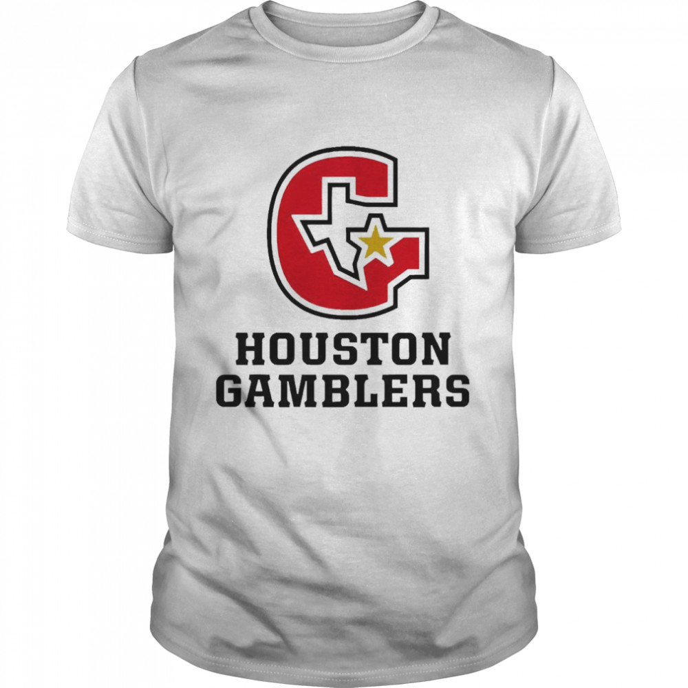 USFL Houston Gamblers Fleeces T-shirt Classic Men's T-shirt