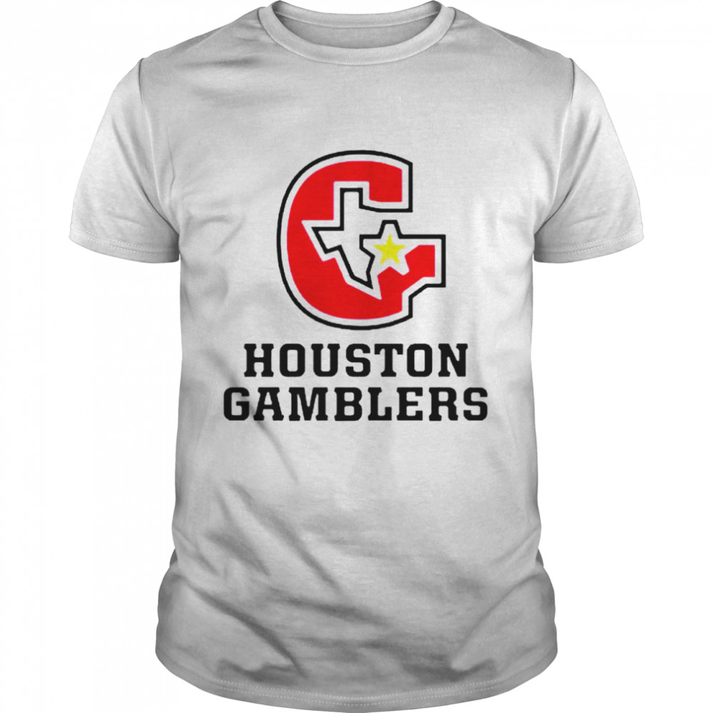 USFL Houston Gamblers Logo T- Classic Men's T-shirt