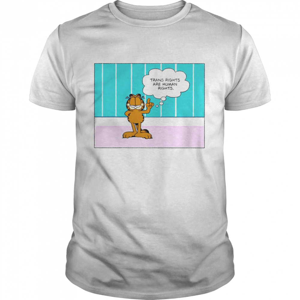 Garfield trans rights are human rights shirt Classic Men's T-shirt