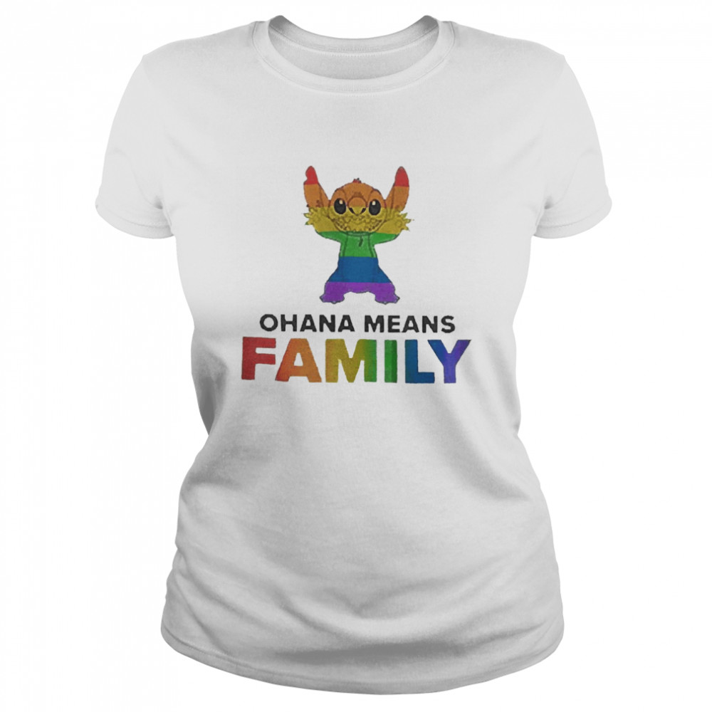 Vintage Stitch Ohana Means Family Classic Women's T-shirt