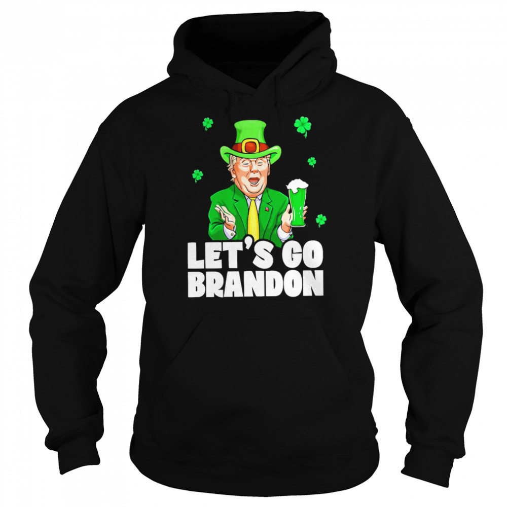 LGB Donald Trump St Patrick Let’s Go Brandon Unisex Hoodie