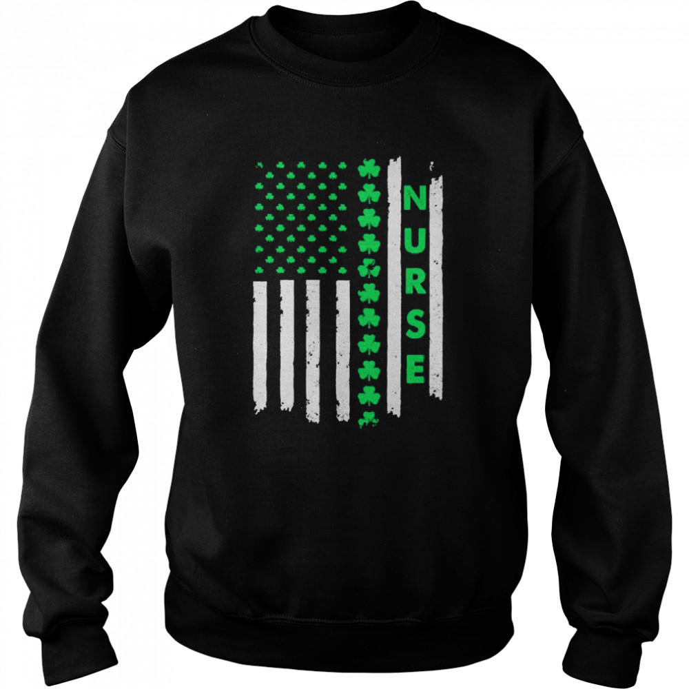 Nurse St. Patrick’s Day Flag Unisex Sweatshirt