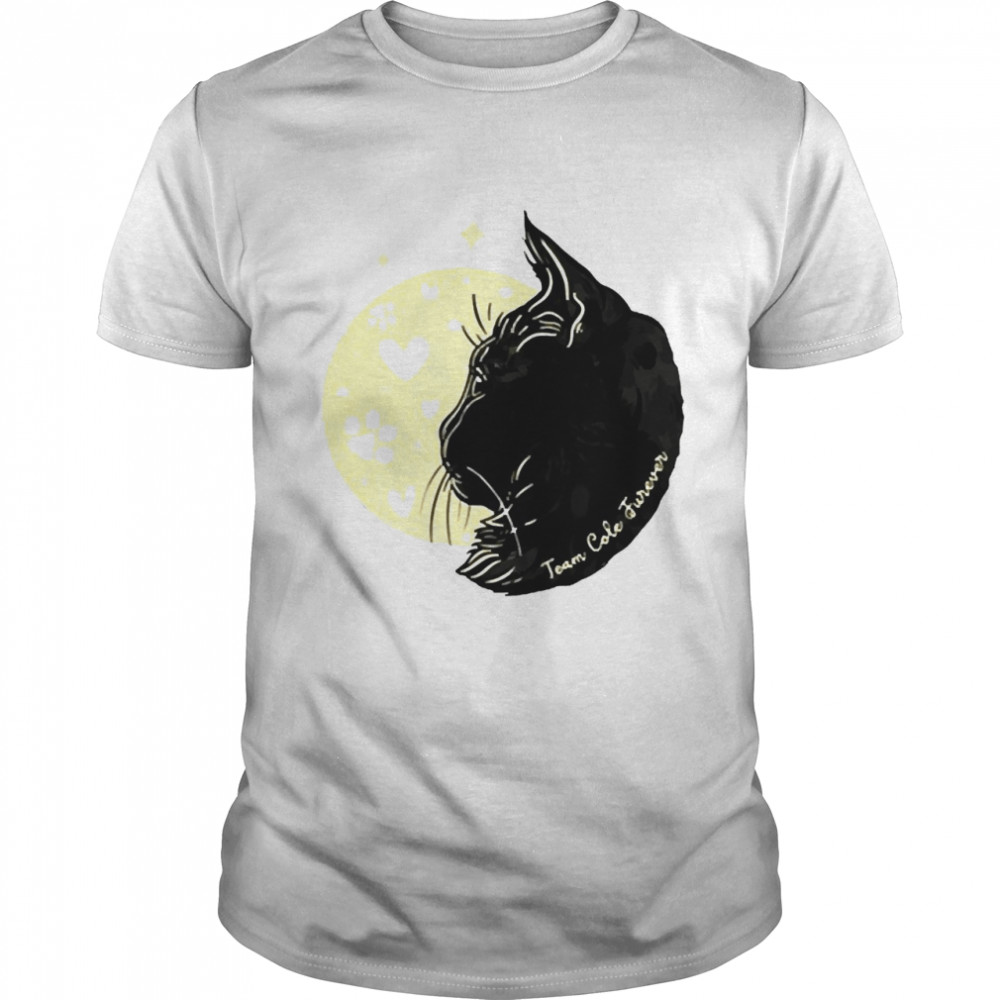 Black Cat Team Cole Furever Shirts