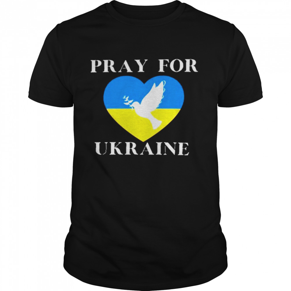 Pray For Ukraine I Stand With Ukraine shirt Classic Men's T-shirt