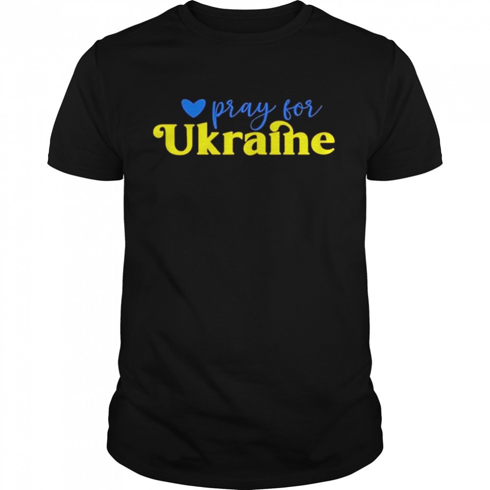 Pray For Ukraine No War shirts