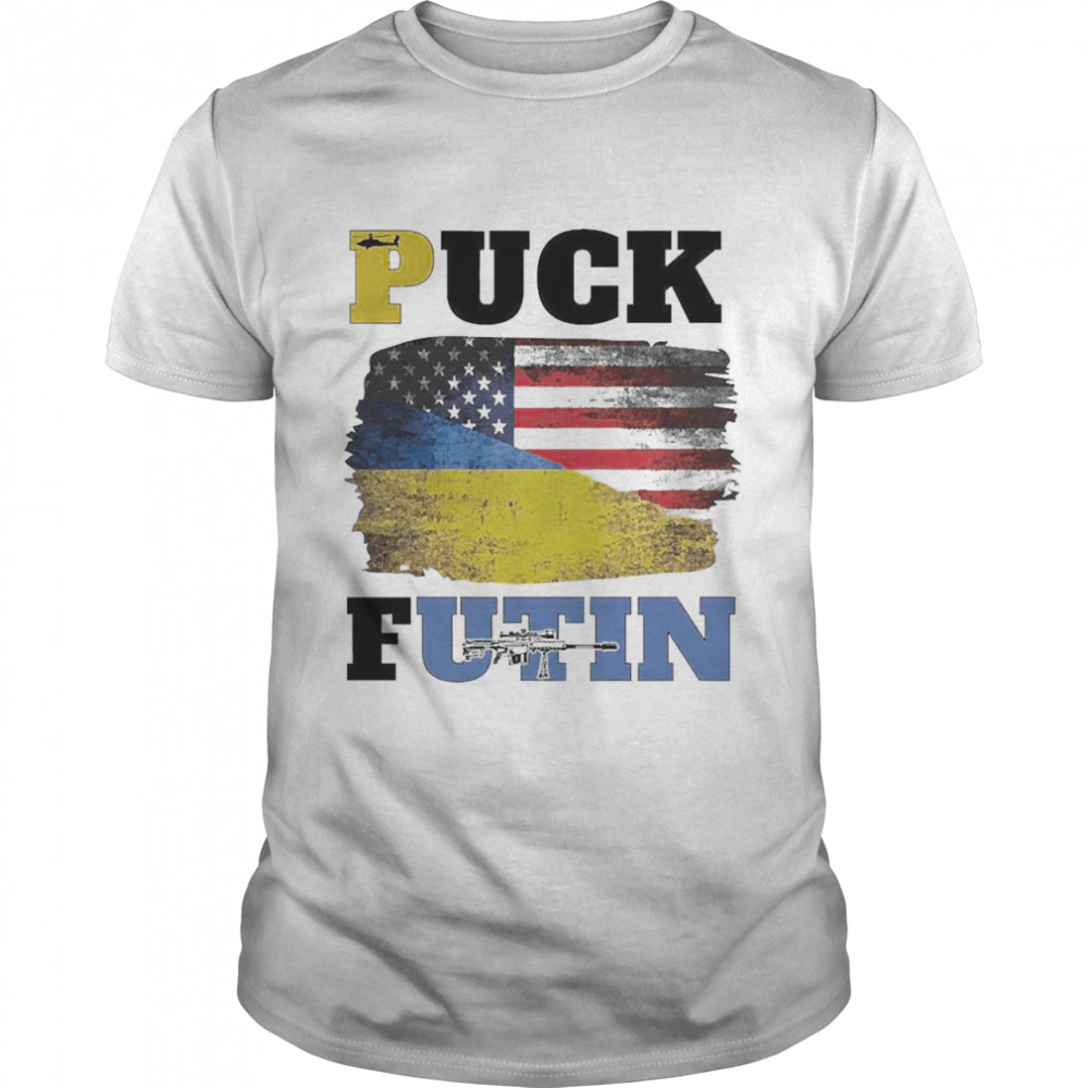 Puck Futin Stop War I Stand With Ukraine Shirt