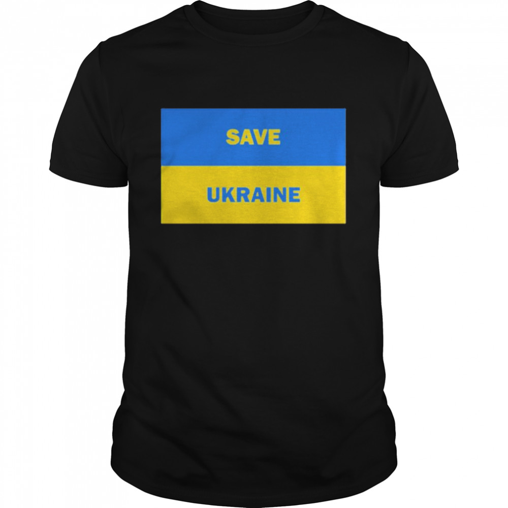 Save Ukraine support shirts