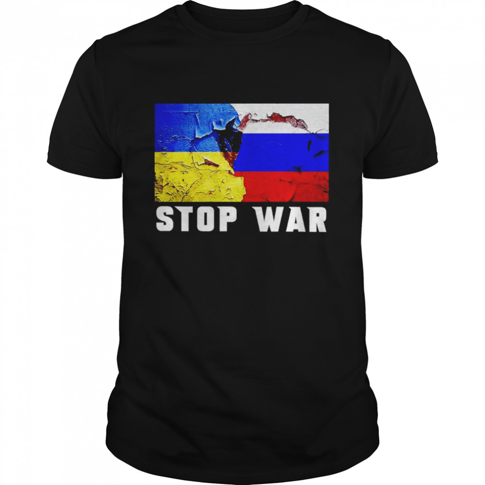 Stop War No War With Russia Shirt