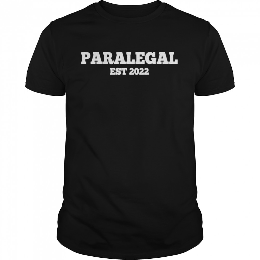Paralegal 2022 Law School Graduation For Legal Assistant shirt Classic Men's T-shirt