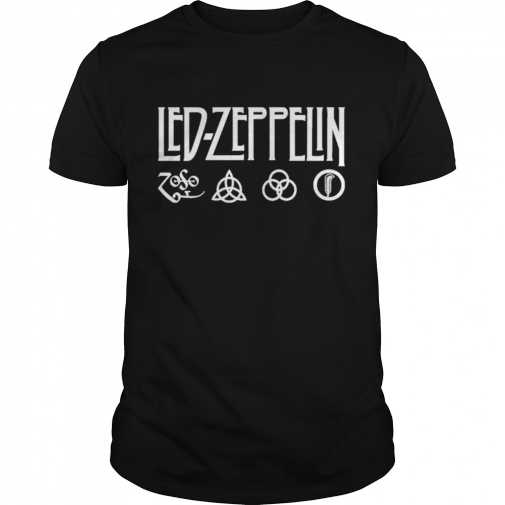 Led Zeppelin Logo Shirts