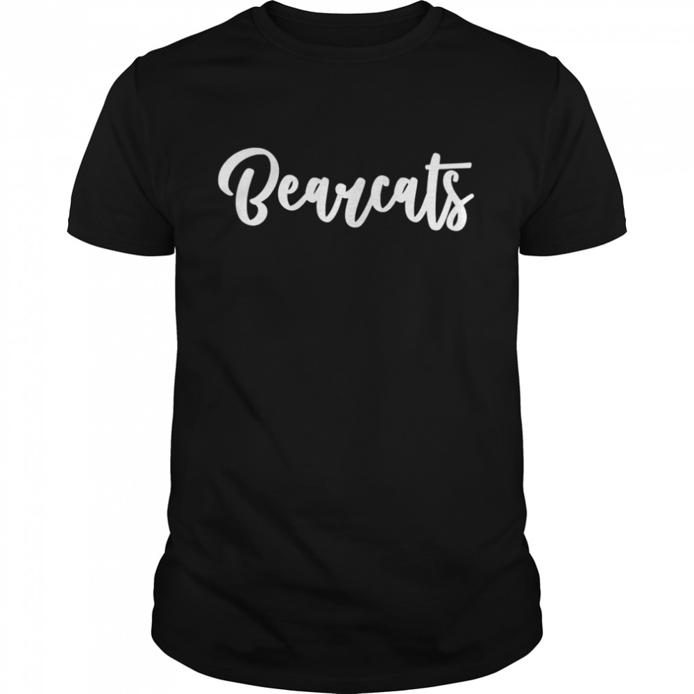 Bearcats School Sports Team Mascot Town Go College Athlete Shirts